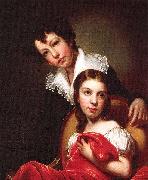 Rembrandt Peale Michaelangelo and Emma Clara Peale oil painting artist